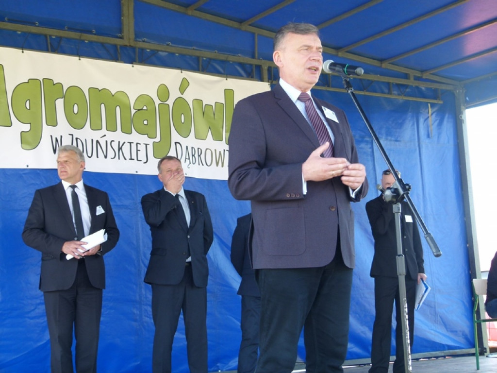 Widowiskowe prezentacje na Agromajówce w Zduńskiej Dąbrowie