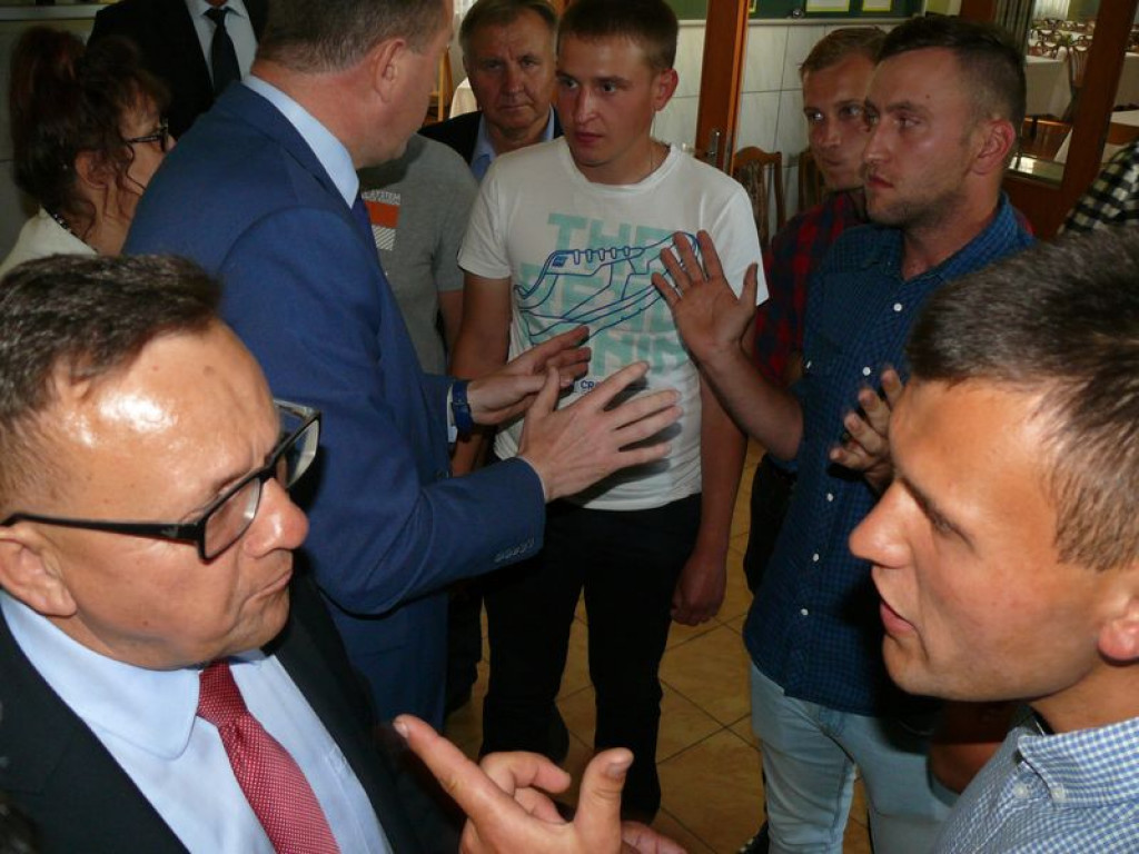 Z niemieckimi ziemniakami do ministra PiS