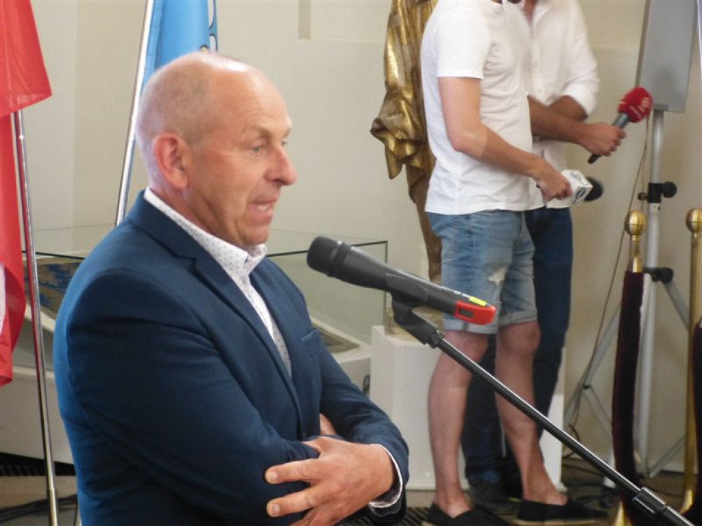 Maciej Rybus odebrał tytuł Honorowego Obywatela Łowicza