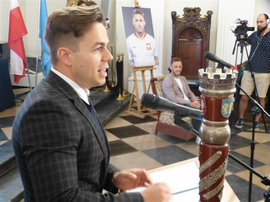 Maciej Rybus odebrał tytuł Honorowego Obywatela Łowicza