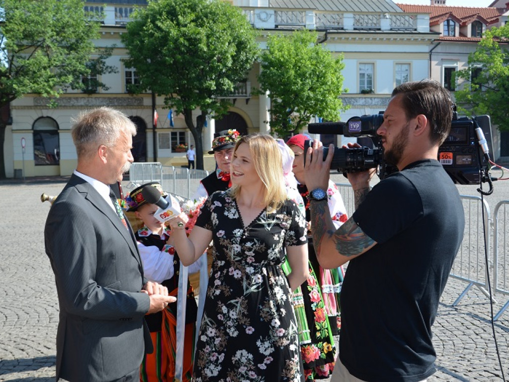 Boże Ciało w Łowiczu w Pytaniu na śniadanie w TVP 2