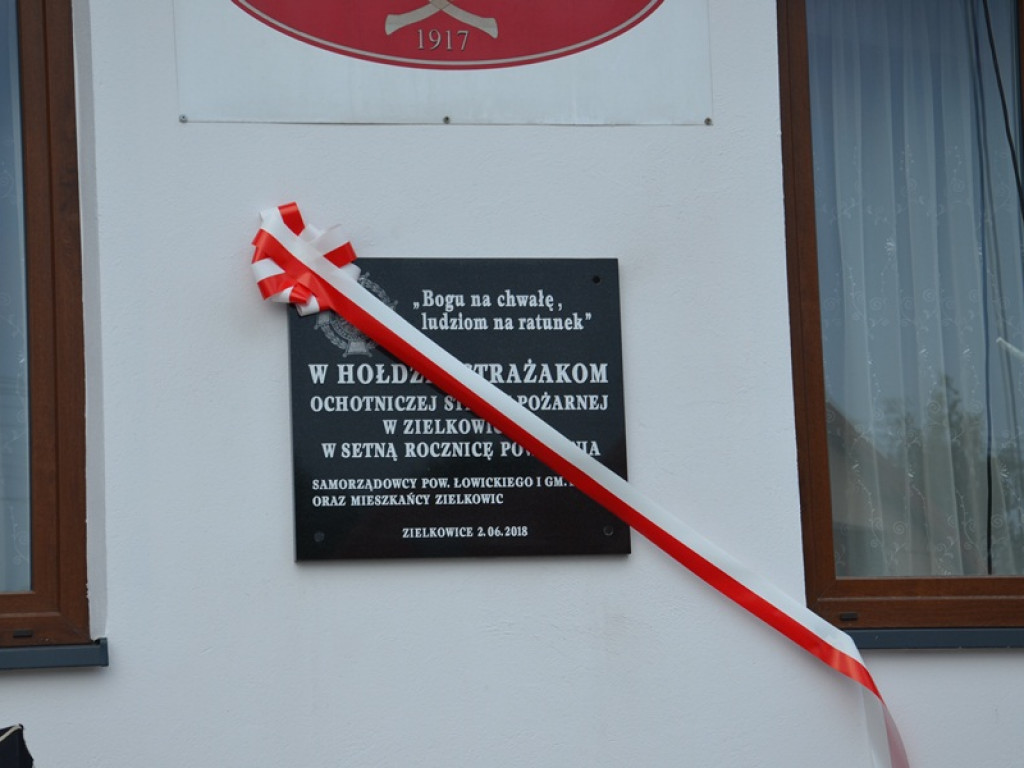 100-lecie szkoły i straży w Zielkowicach