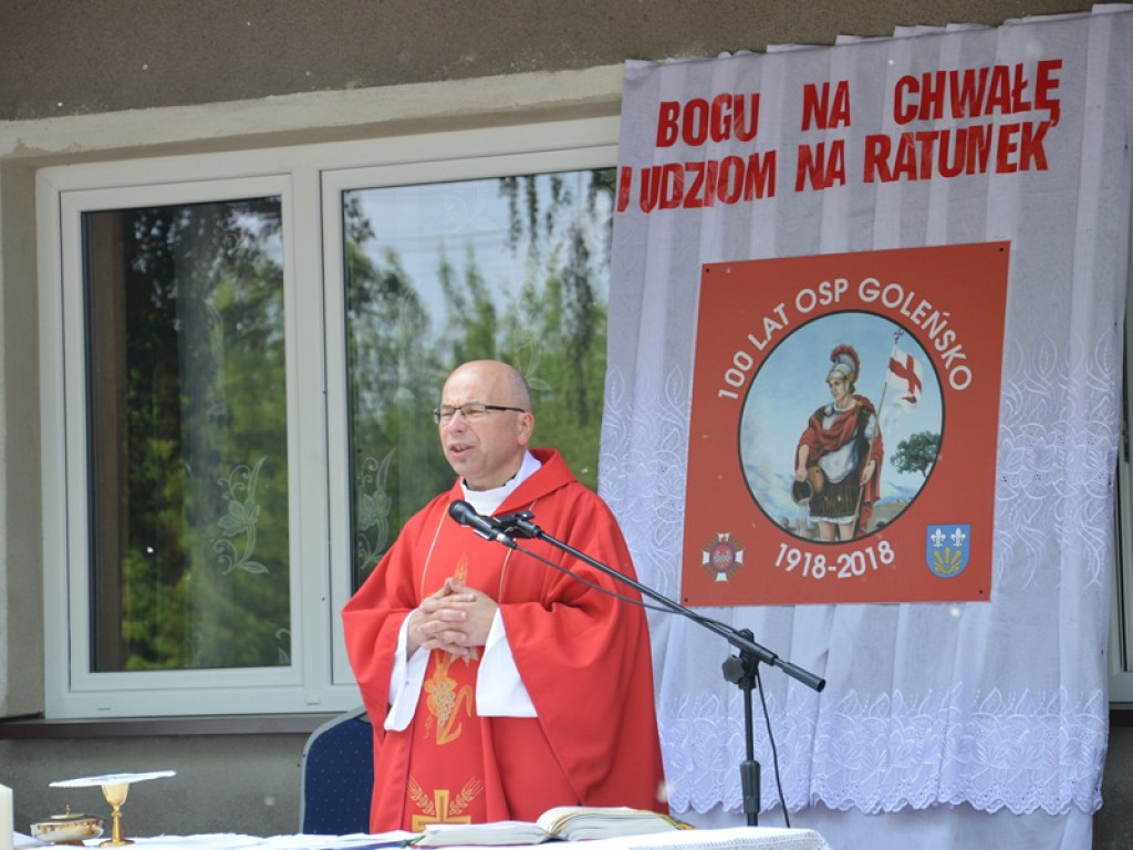 100-lecie jednostki OSP w Goleńsku