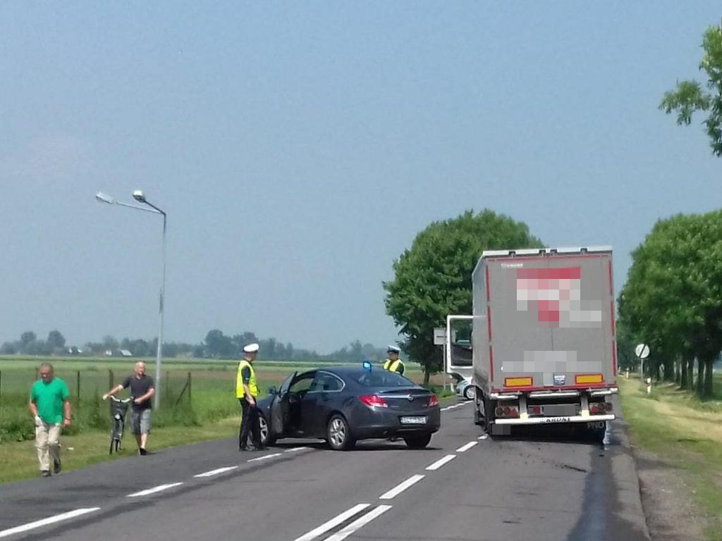 Policyjna obława za TIR-em. Padły strzały!