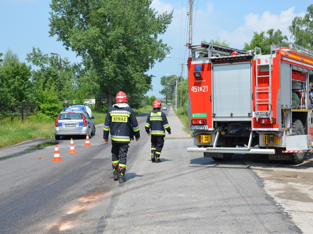 Policyjna obława za TIR-em. Padły strzały!