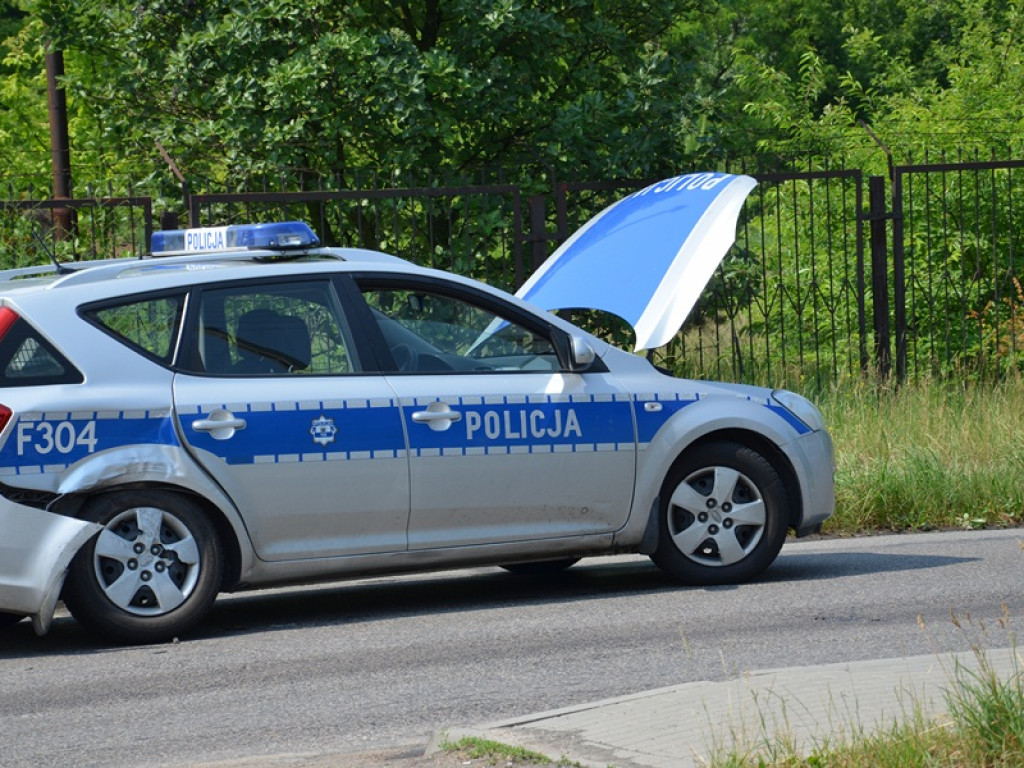 Policyjna obława za TIR-em. Padły strzały!