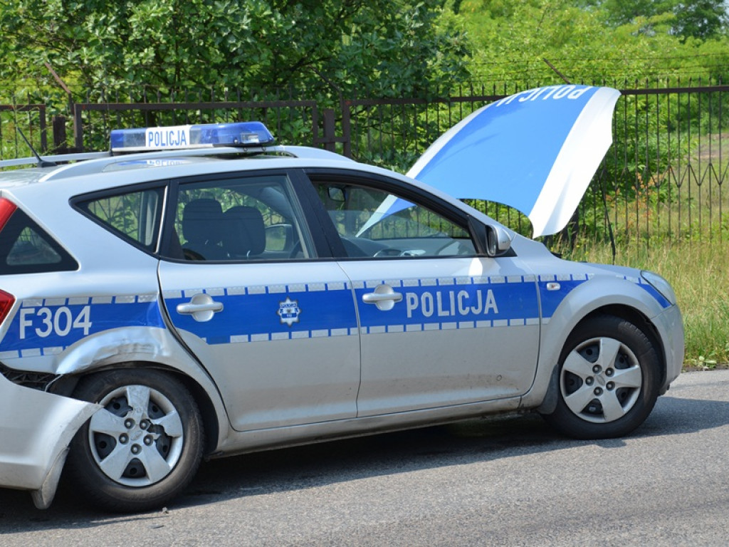Policyjna obława za TIR-em. Padły strzały!