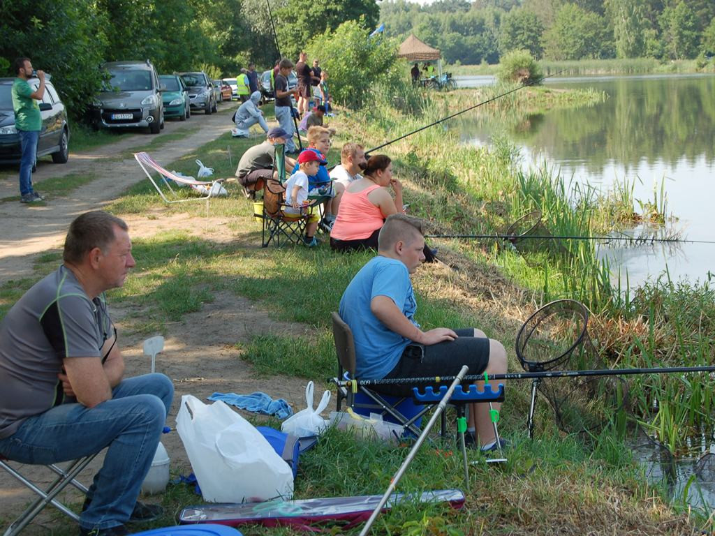 Udany wędkarski Dzień Dziecka nad zalewem