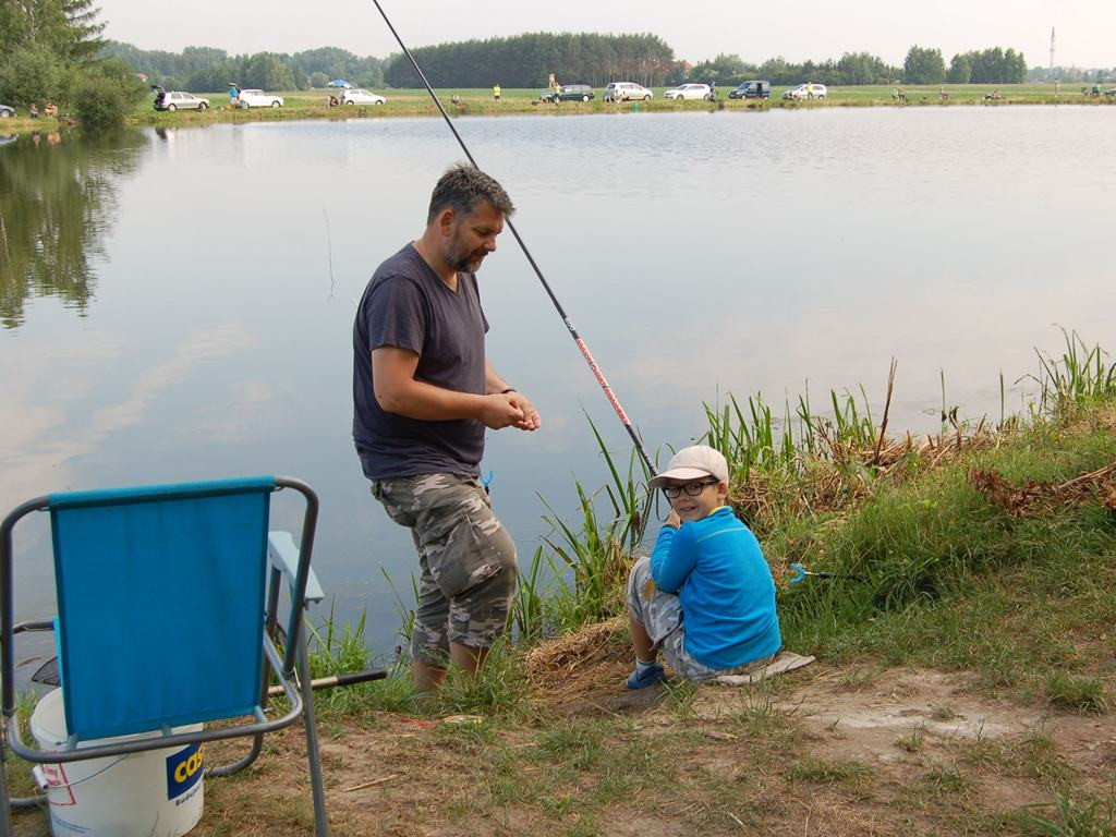 Udany wędkarski Dzień Dziecka nad zalewem