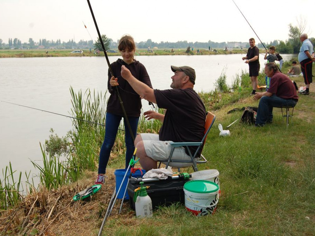 Udany wędkarski Dzień Dziecka nad zalewem