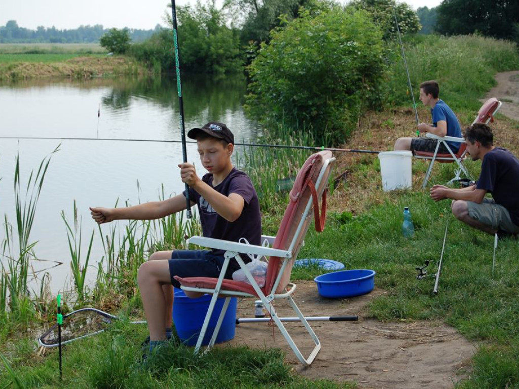 Udany wędkarski Dzień Dziecka nad zalewem