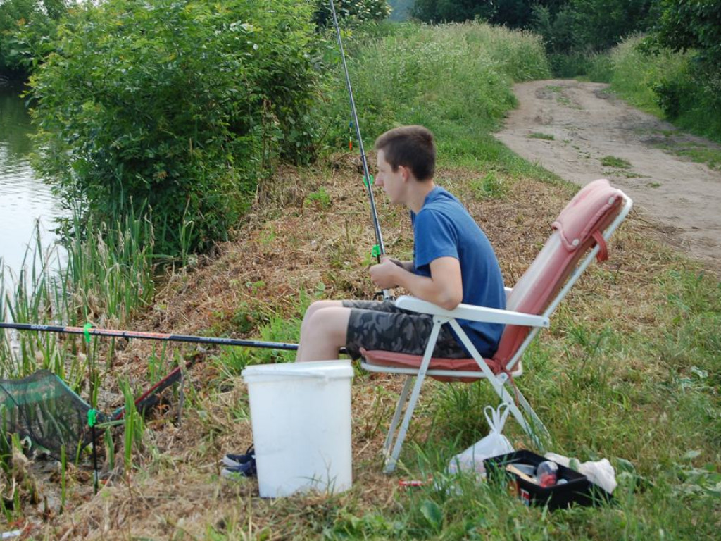 Udany wędkarski Dzień Dziecka nad zalewem