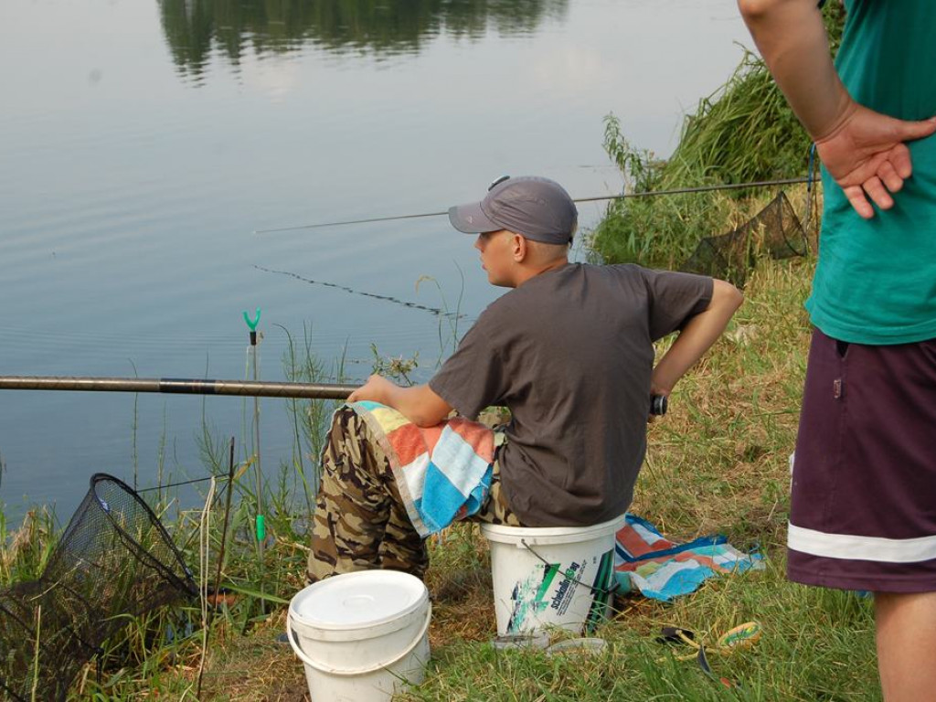 Udany wędkarski Dzień Dziecka nad zalewem