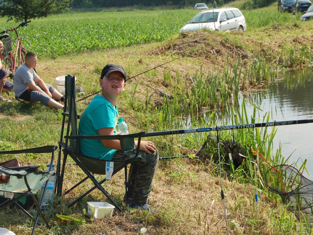 Udany wędkarski Dzień Dziecka nad zalewem