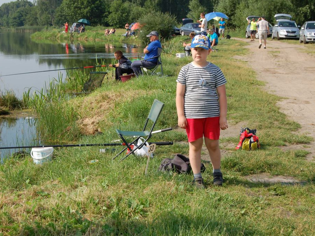 Udany wędkarski Dzień Dziecka nad zalewem