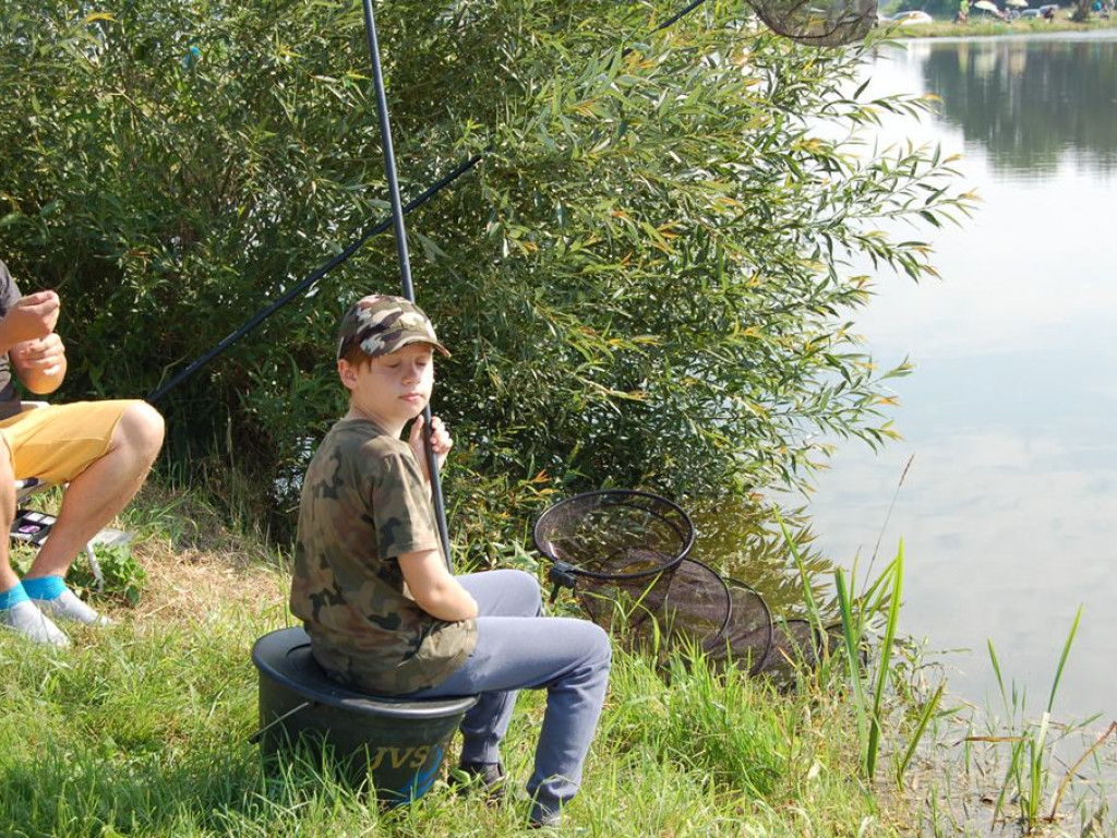 Udany wędkarski Dzień Dziecka nad zalewem