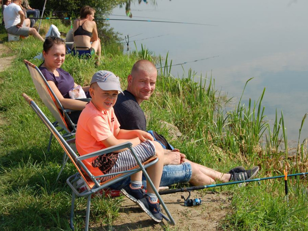 Udany wędkarski Dzień Dziecka nad zalewem