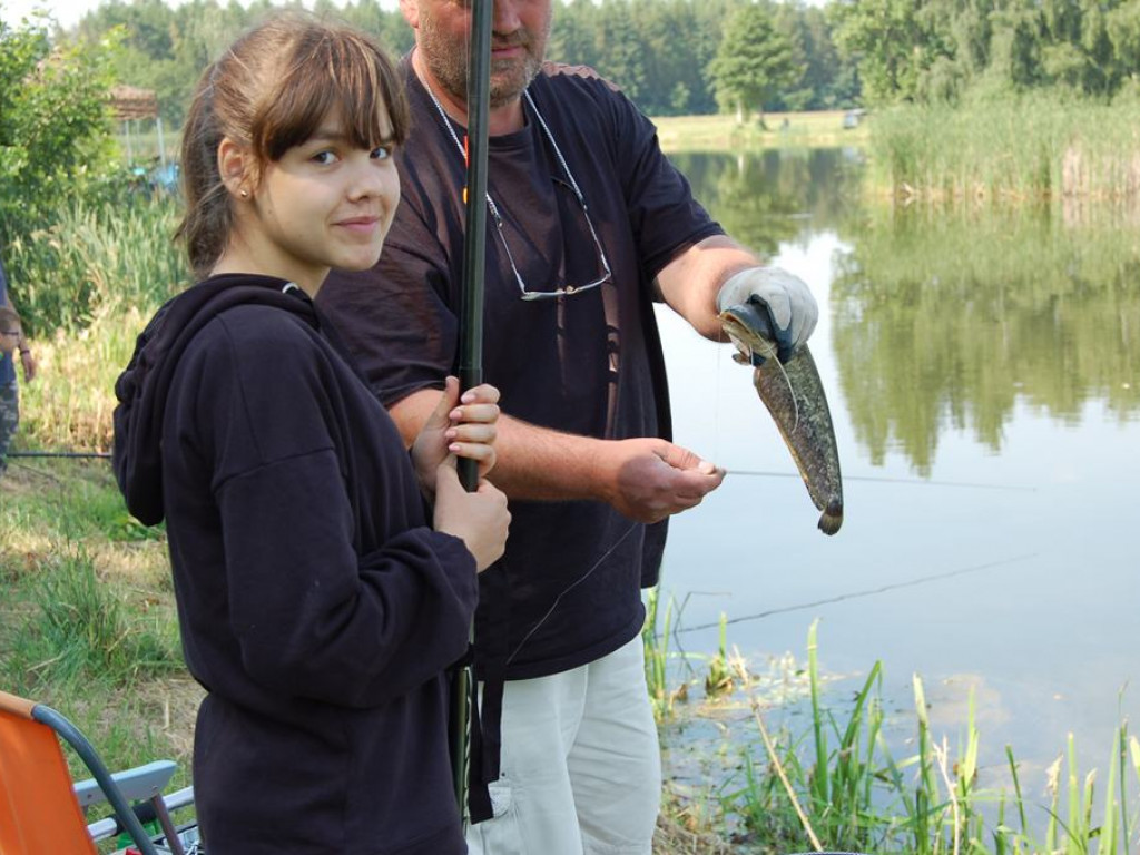 Udany wędkarski Dzień Dziecka nad zalewem
