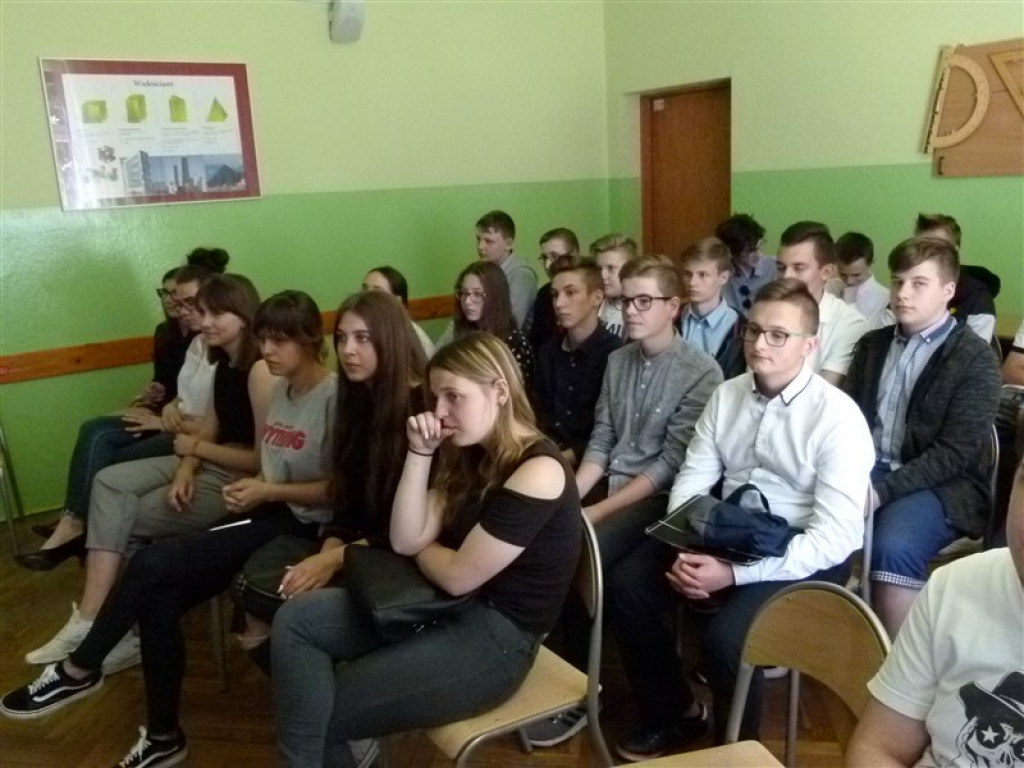 ZSL-G Głowno: konkurs międzyszkolny i podsumowanie Akademii Licealisty