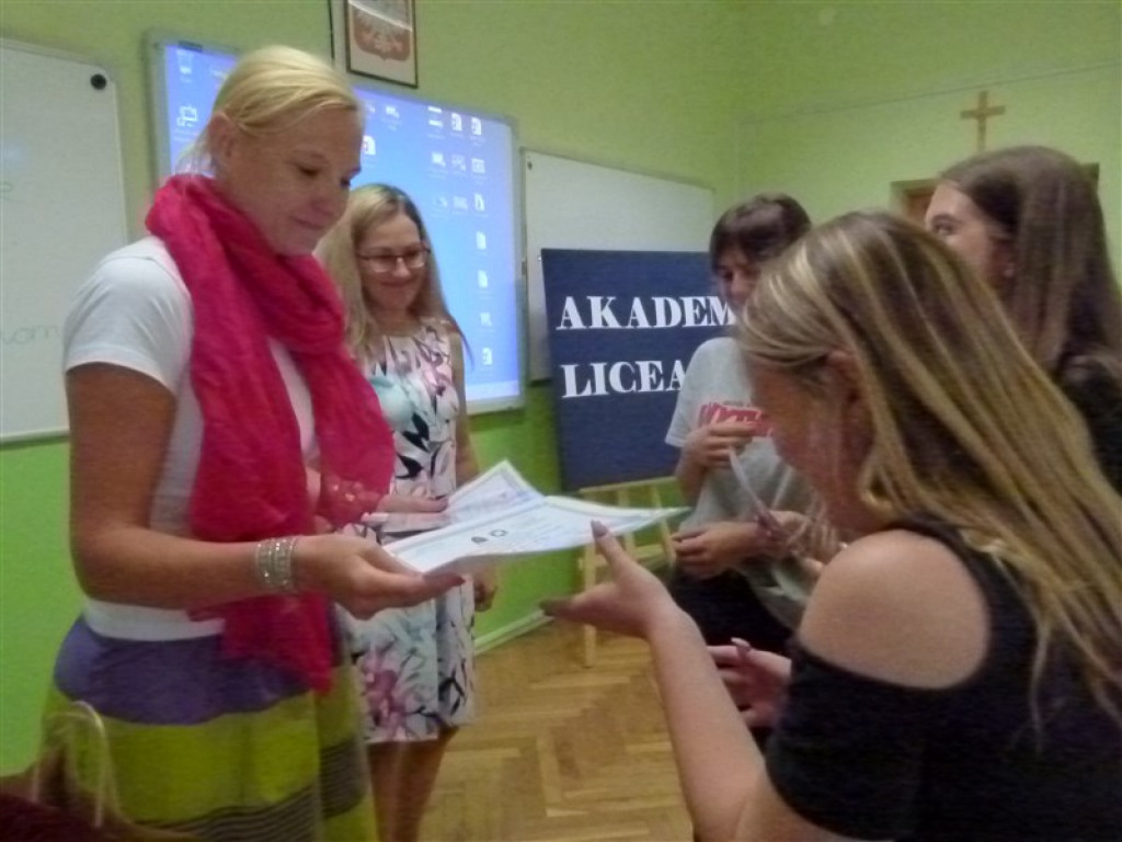 ZSL-G Głowno: konkurs międzyszkolny i podsumowanie Akademii Licealisty