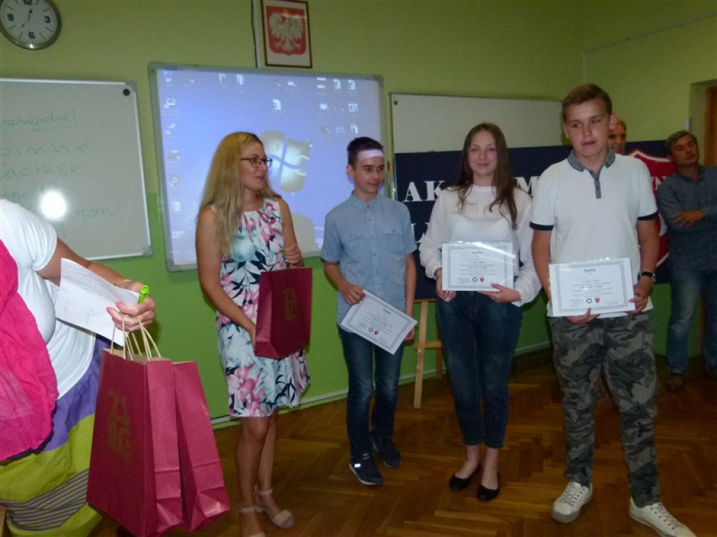 ZSL-G Głowno: konkurs międzyszkolny i podsumowanie Akademii Licealisty