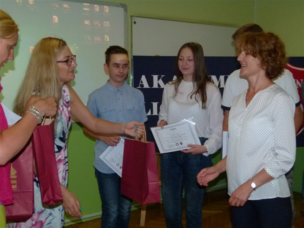 ZSL-G Głowno: konkurs międzyszkolny i podsumowanie Akademii Licealisty
