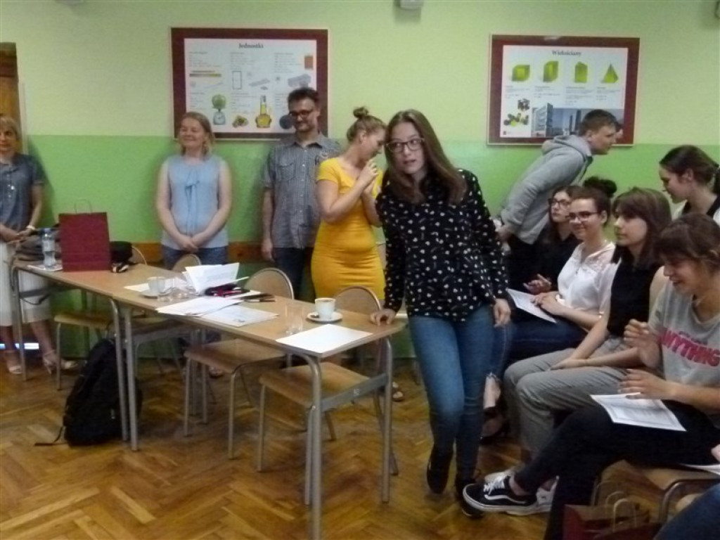 ZSL-G Głowno: konkurs międzyszkolny i podsumowanie Akademii Licealisty