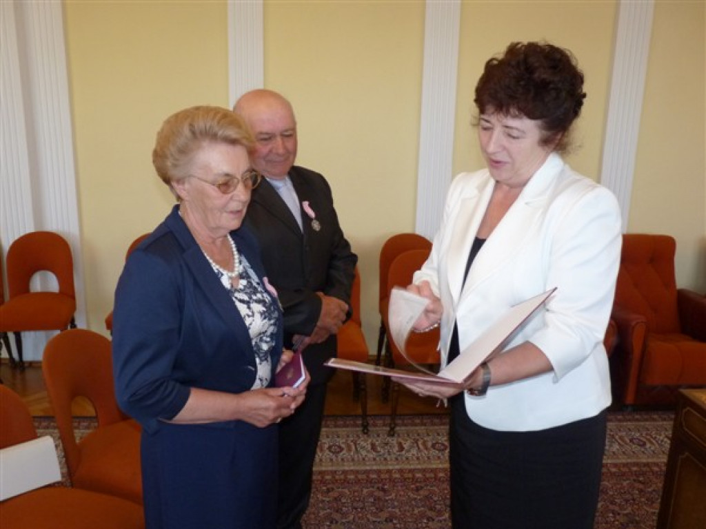 Złota para małżeńska w Dmosinie