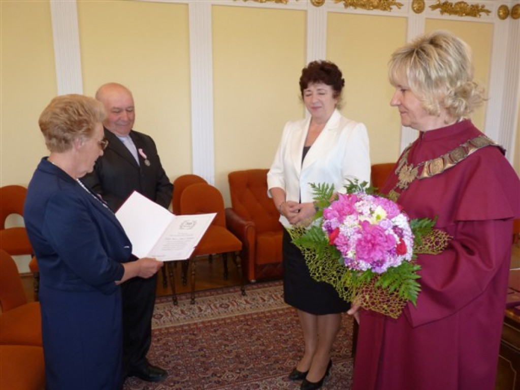 Złota para małżeńska w Dmosinie