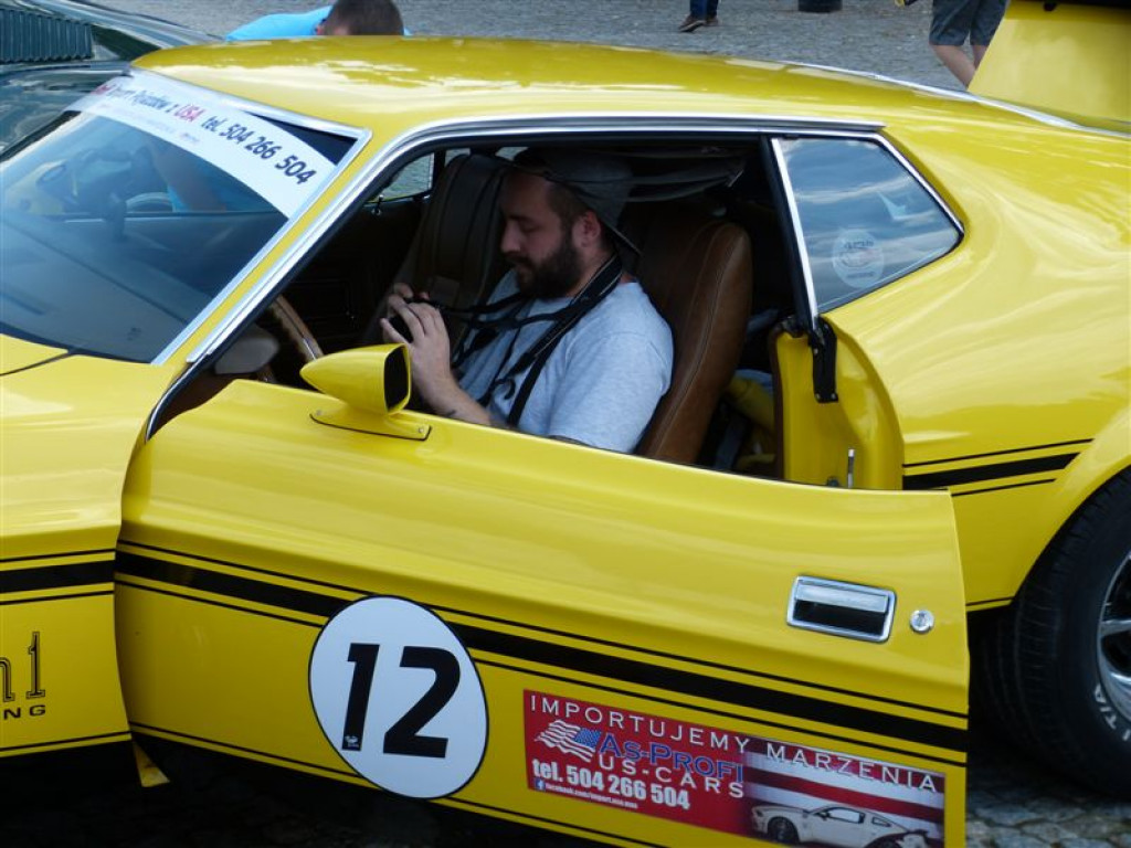 Classic Mustang Rally zatrzymał się w Łowiczu