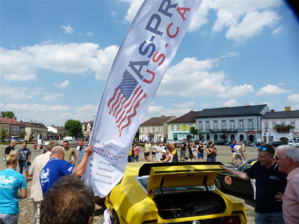 Classic Mustang Rally zatrzymał się w Łowiczu