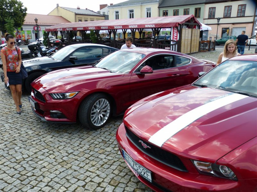 Classic Mustang Rally zatrzymał się w Łowiczu