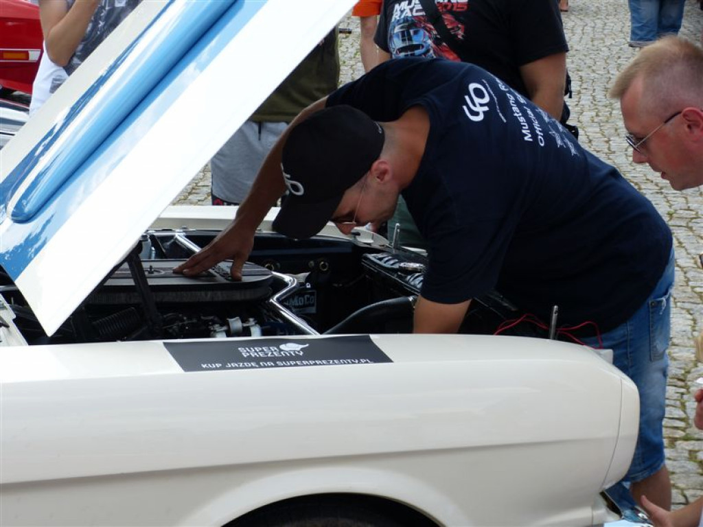Classic Mustang Rally zatrzymał się w Łowiczu
