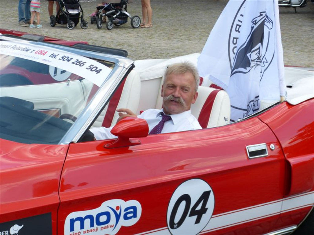 Classic Mustang Rally zatrzymał się w Łowiczu