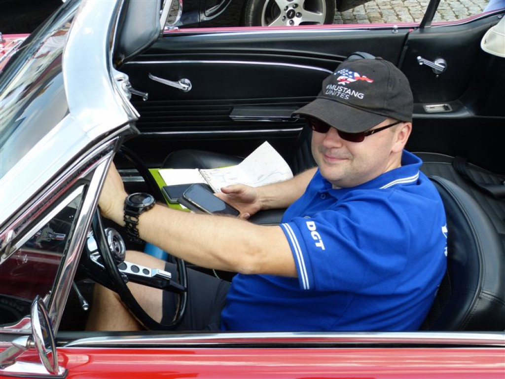 Classic Mustang Rally zatrzymał się w Łowiczu