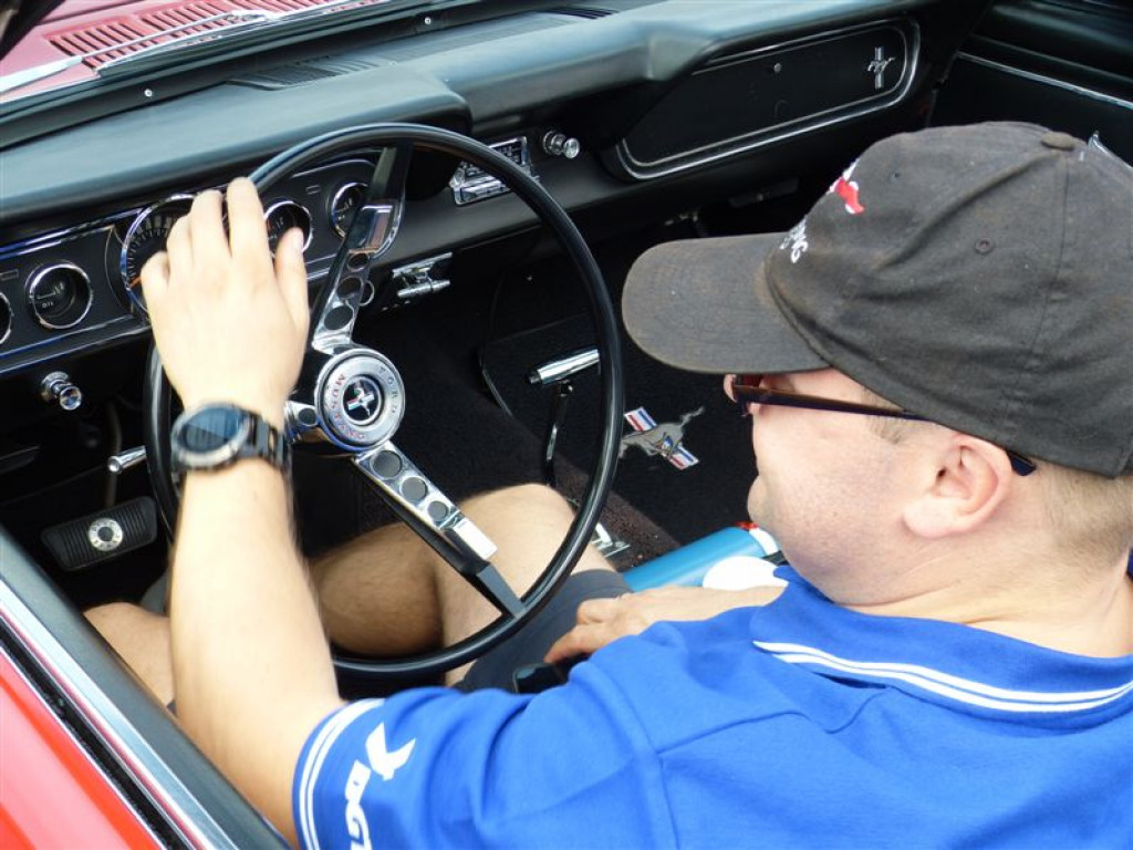 Classic Mustang Rally zatrzymał się w Łowiczu