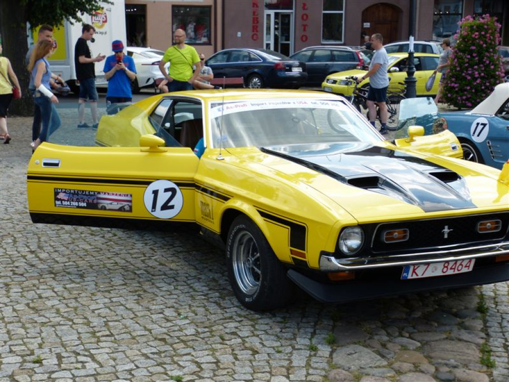 Classic Mustang Rally zatrzymał się w Łowiczu