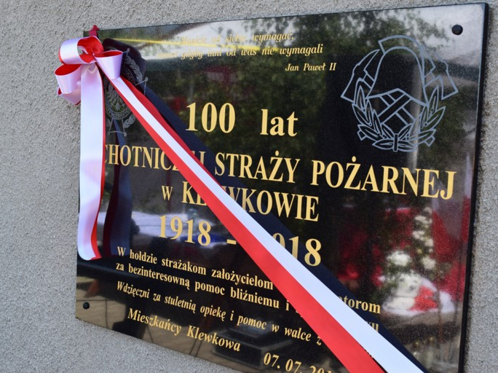 100 lat OSP w Klewkowie