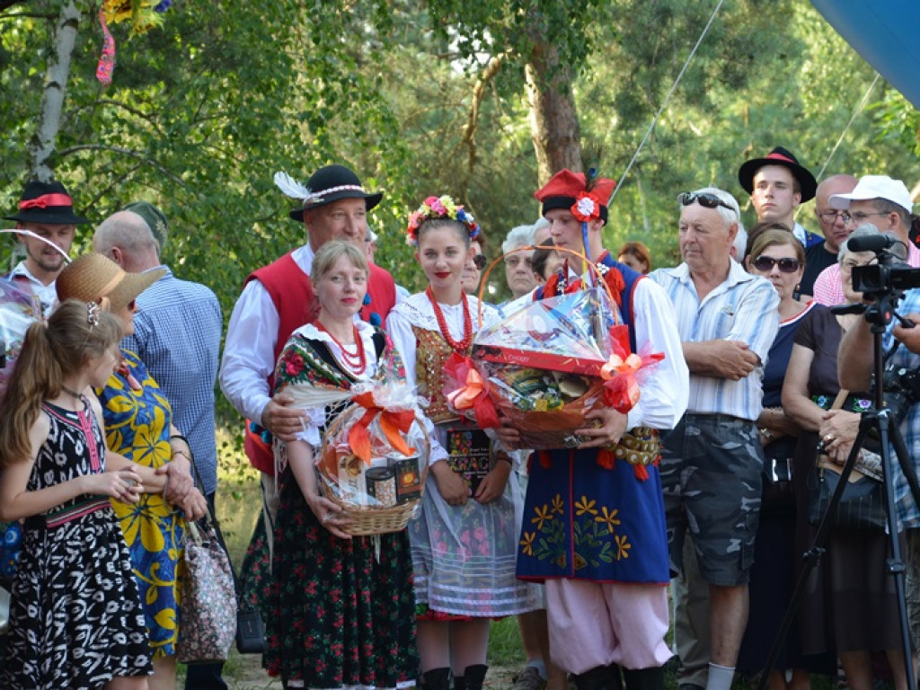 Żniwa i folklor w skansenie w Maurzycach
