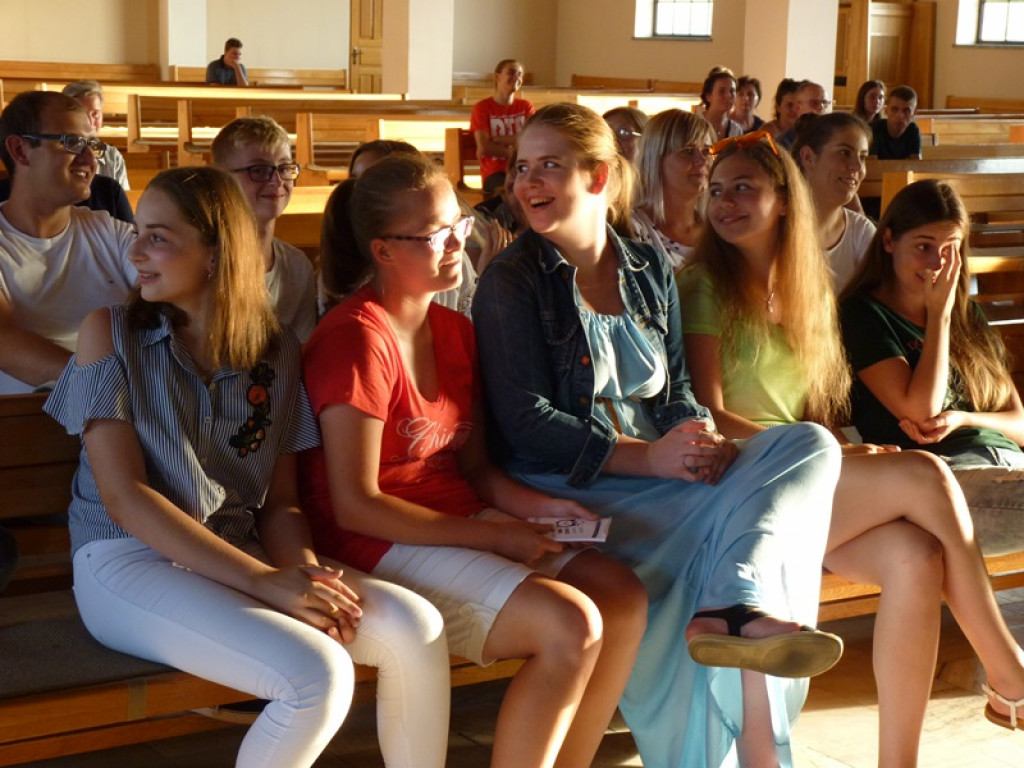 Spotkanie dla uczestników młodzieżowej pielgrzymki