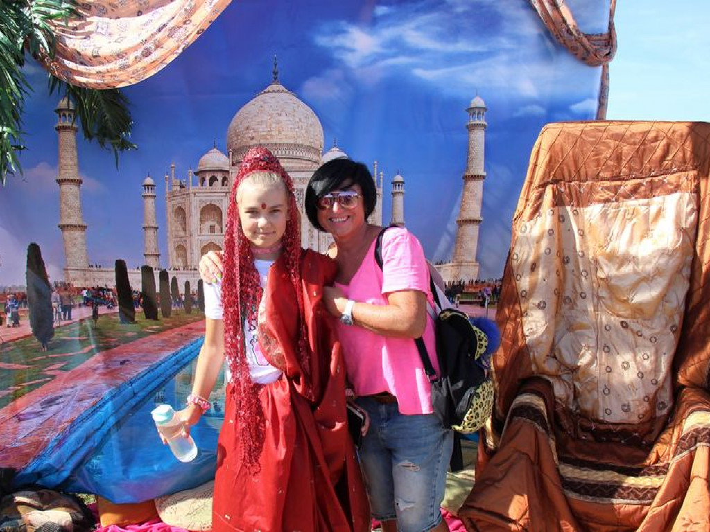 W Głownie inspiracją do zabawy była kultura Indii