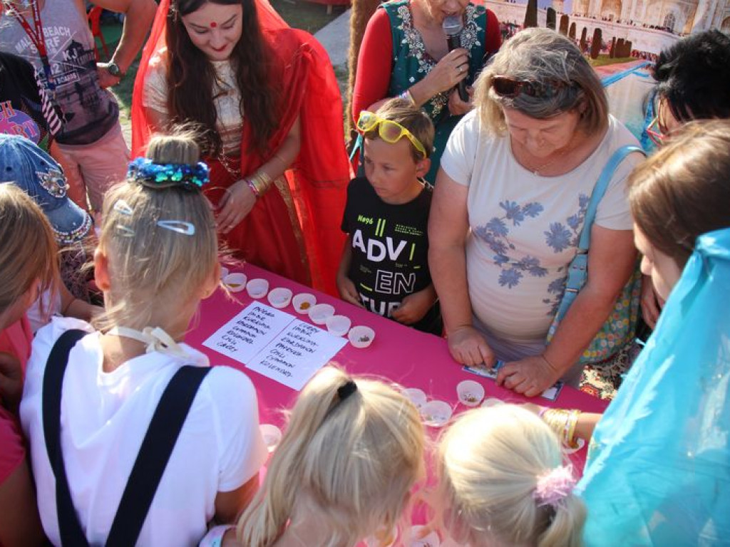 W Głownie inspiracją do zabawy była kultura Indii