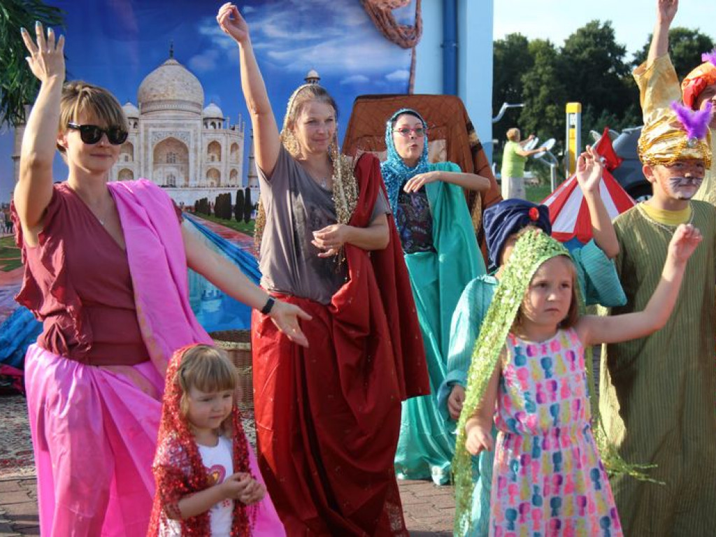 W Głownie inspiracją do zabawy była kultura Indii