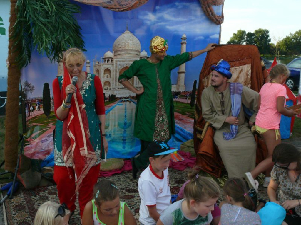 W Głownie inspiracją do zabawy była kultura Indii