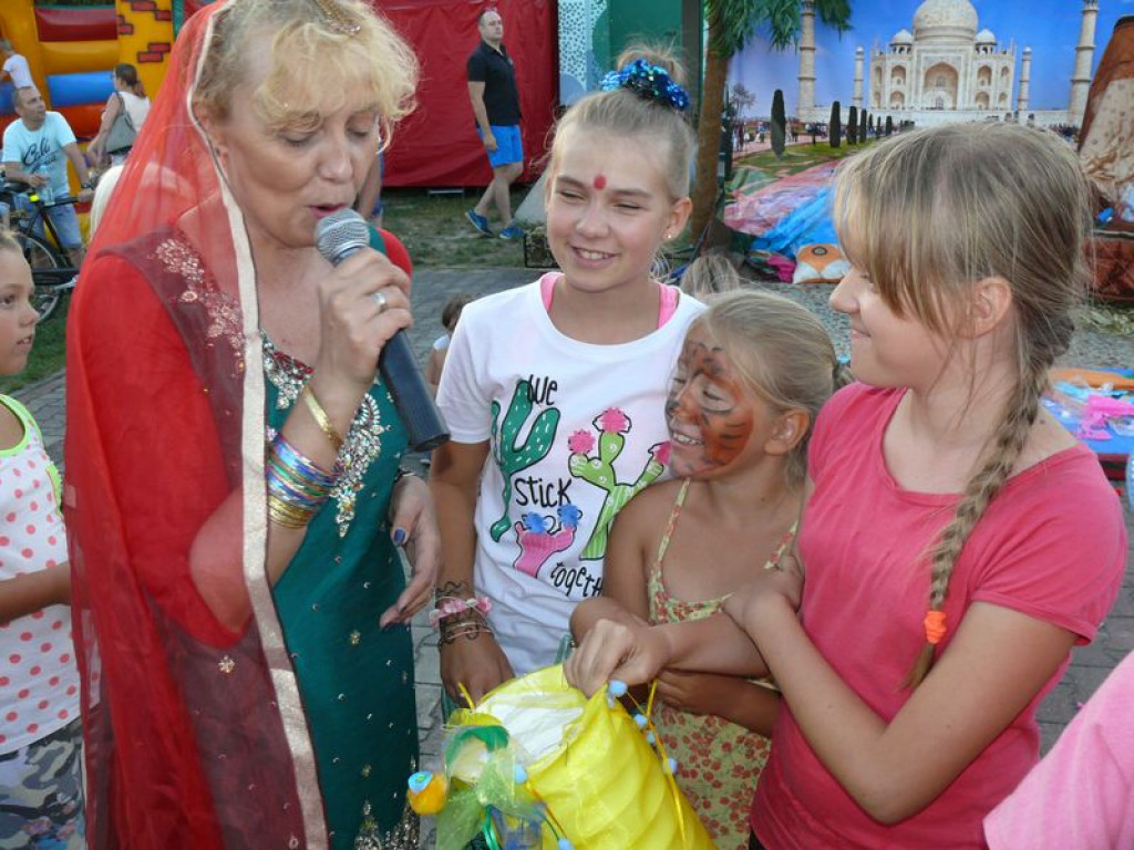 W Głownie inspiracją do zabawy była kultura Indii