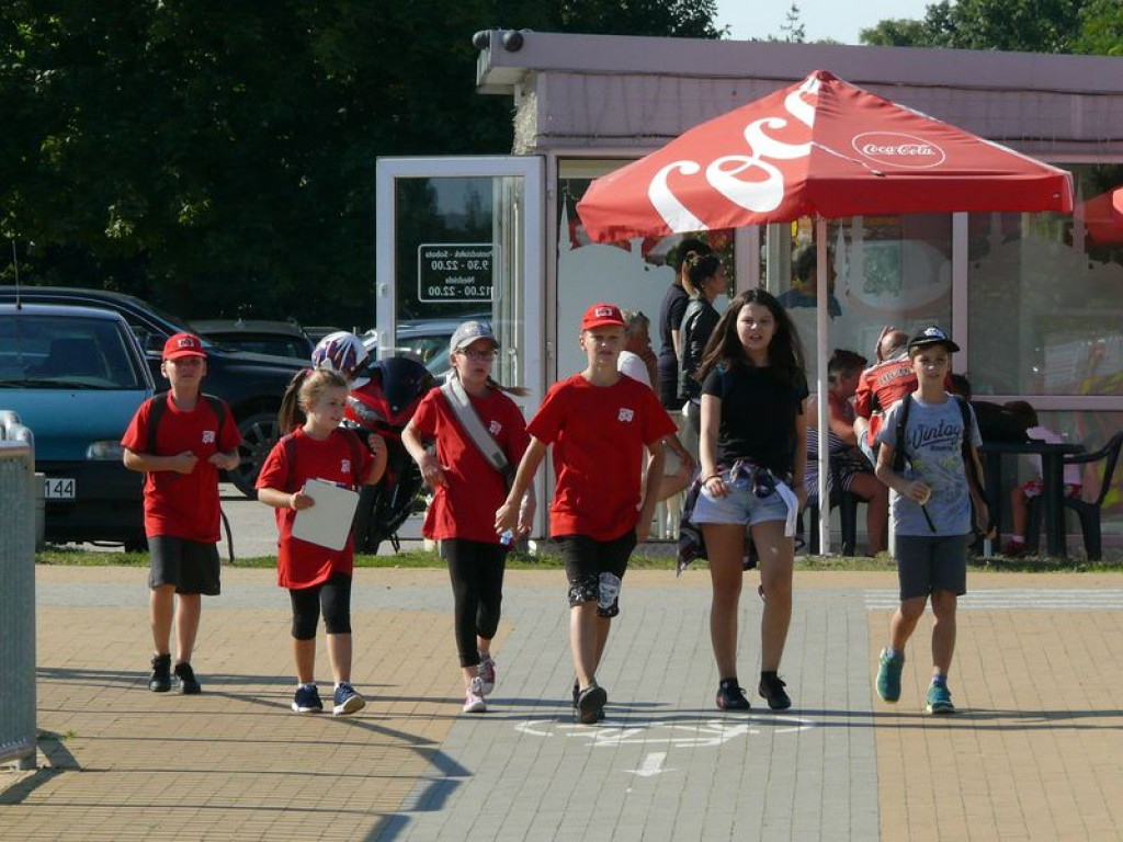 W Strykowie strażacy zorganizowali dla dzieci podchody