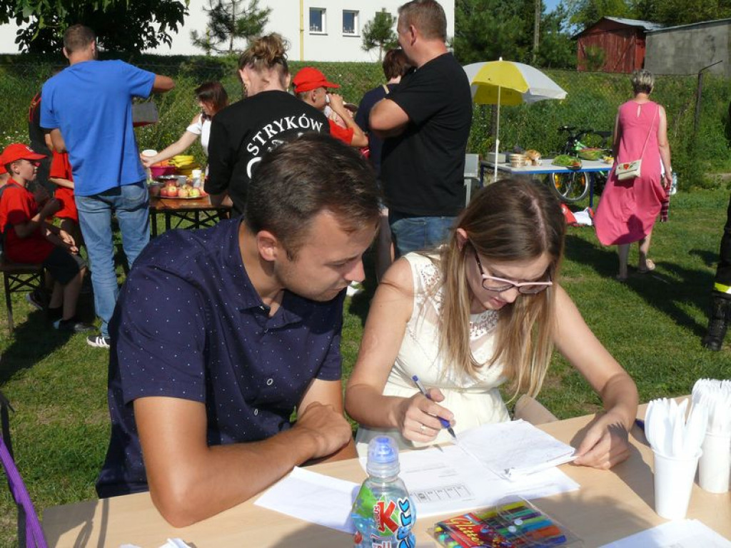 W Strykowie strażacy zorganizowali dla dzieci podchody