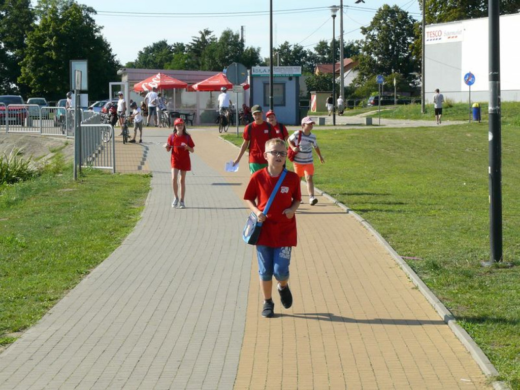 W Strykowie strażacy zorganizowali dla dzieci podchody