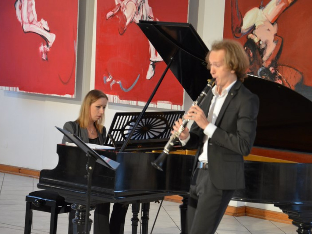 Małgorzata Garstka i Dominik Domińczak zagrali w Galerii Browarna