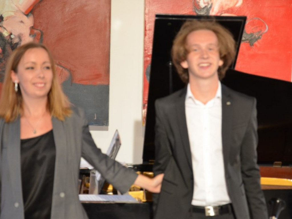 Małgorzata Garstka i Dominik Domińczak zagrali w Galerii Browarna